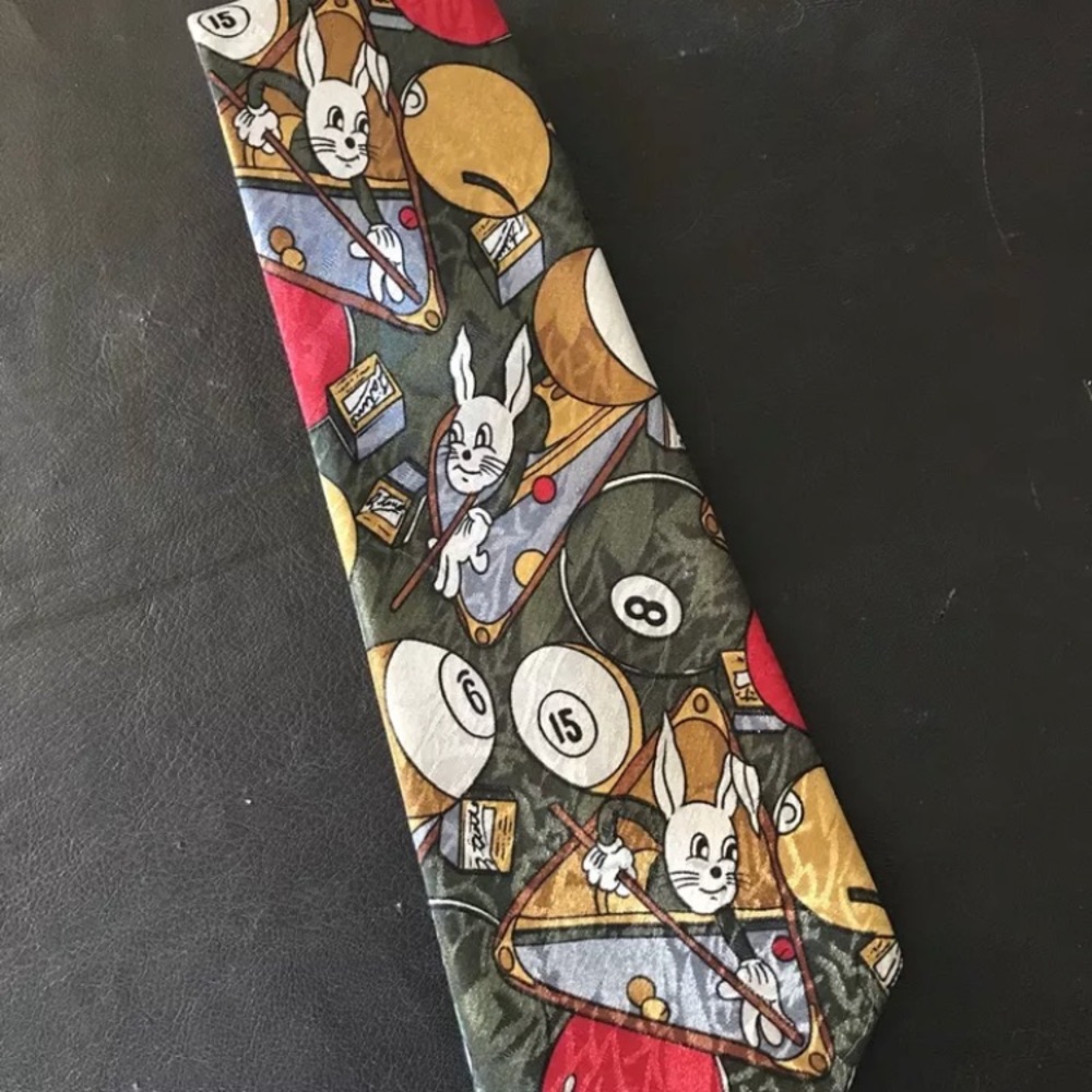 Empire High Fashion Billiards Pool Cue Necktie Tie